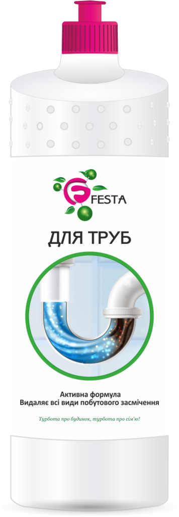 Засіб для прочистки труб FESTA, 0.5 л